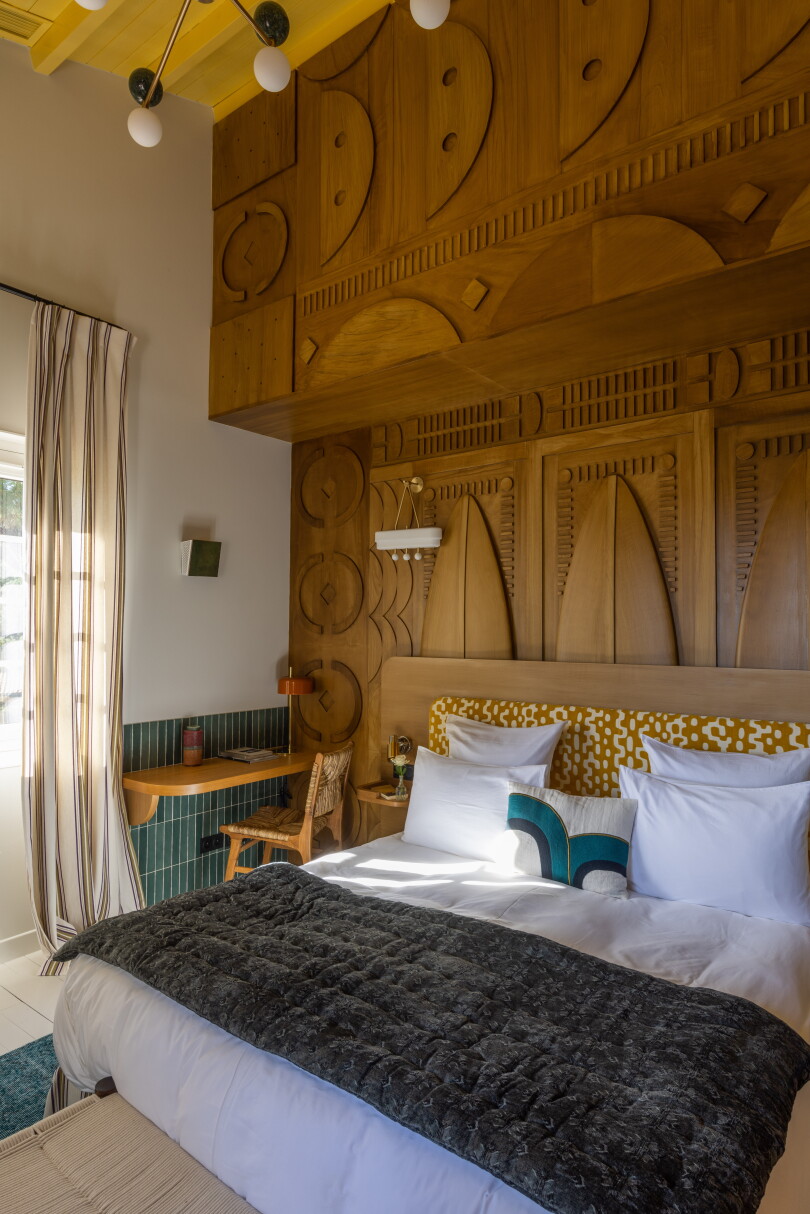 Chez Robin Michel et Thibaud Elzière à Hossegor.